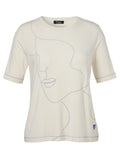 frapp T-Shirt Round Neck 1/2 Sleeve Motif