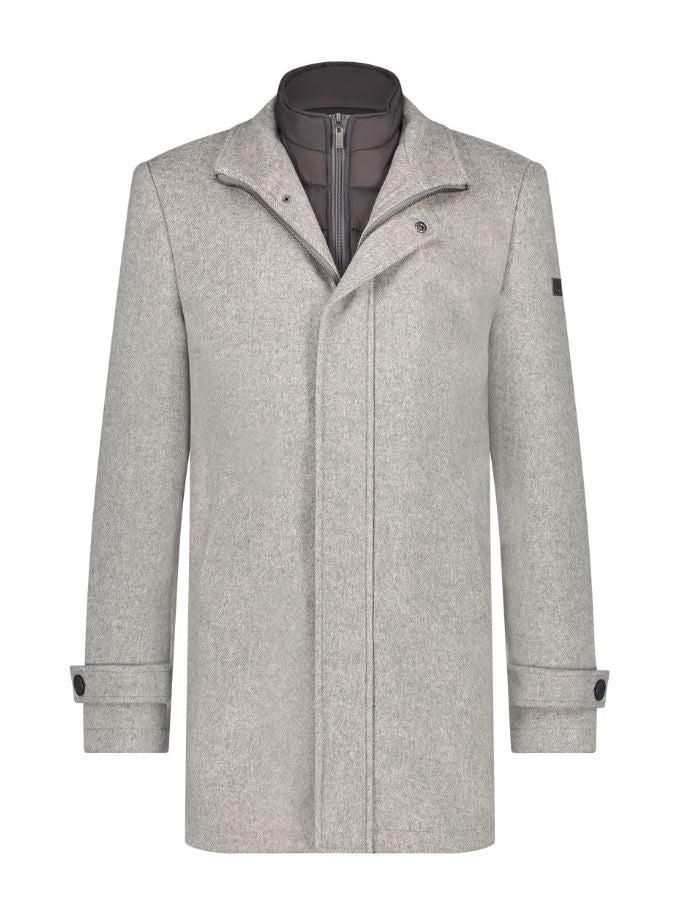 A Fish Named Fred Funnel Neck Coat 32.165