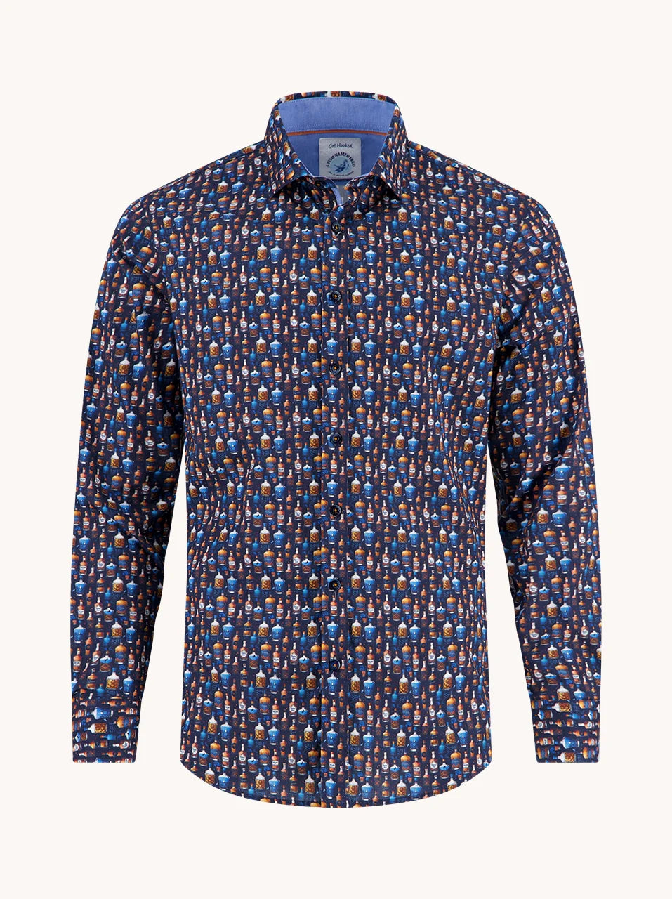 A Fish Named Fred Shirt Bottle Row 32.001