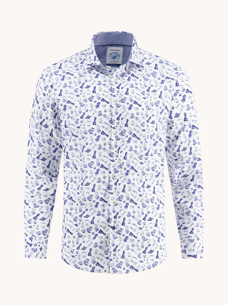 A Fish Named Fred Shirt Chess 32.002