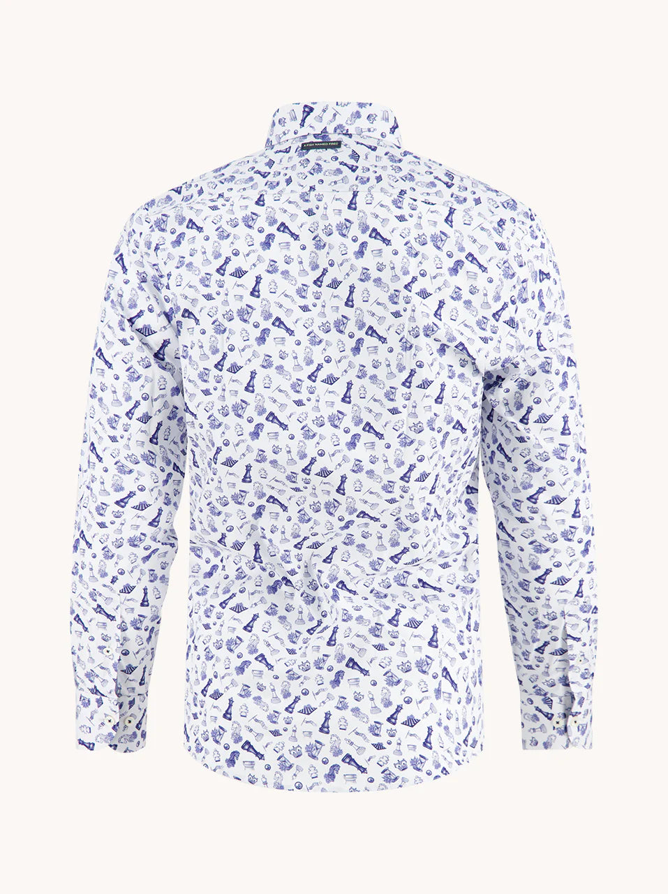 A Fish Named Fred Shirt Chess 32.002