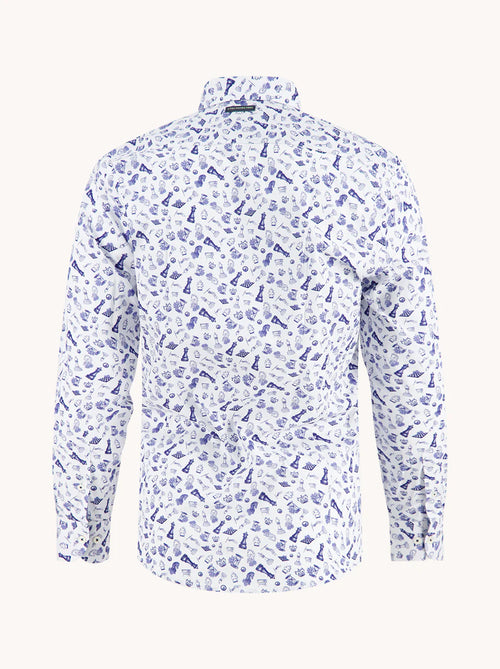 A Fish Named Fred Shirt Chess 32.002