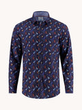 A Fish Named Fred Shirt Various Guitar 32.004 Navy