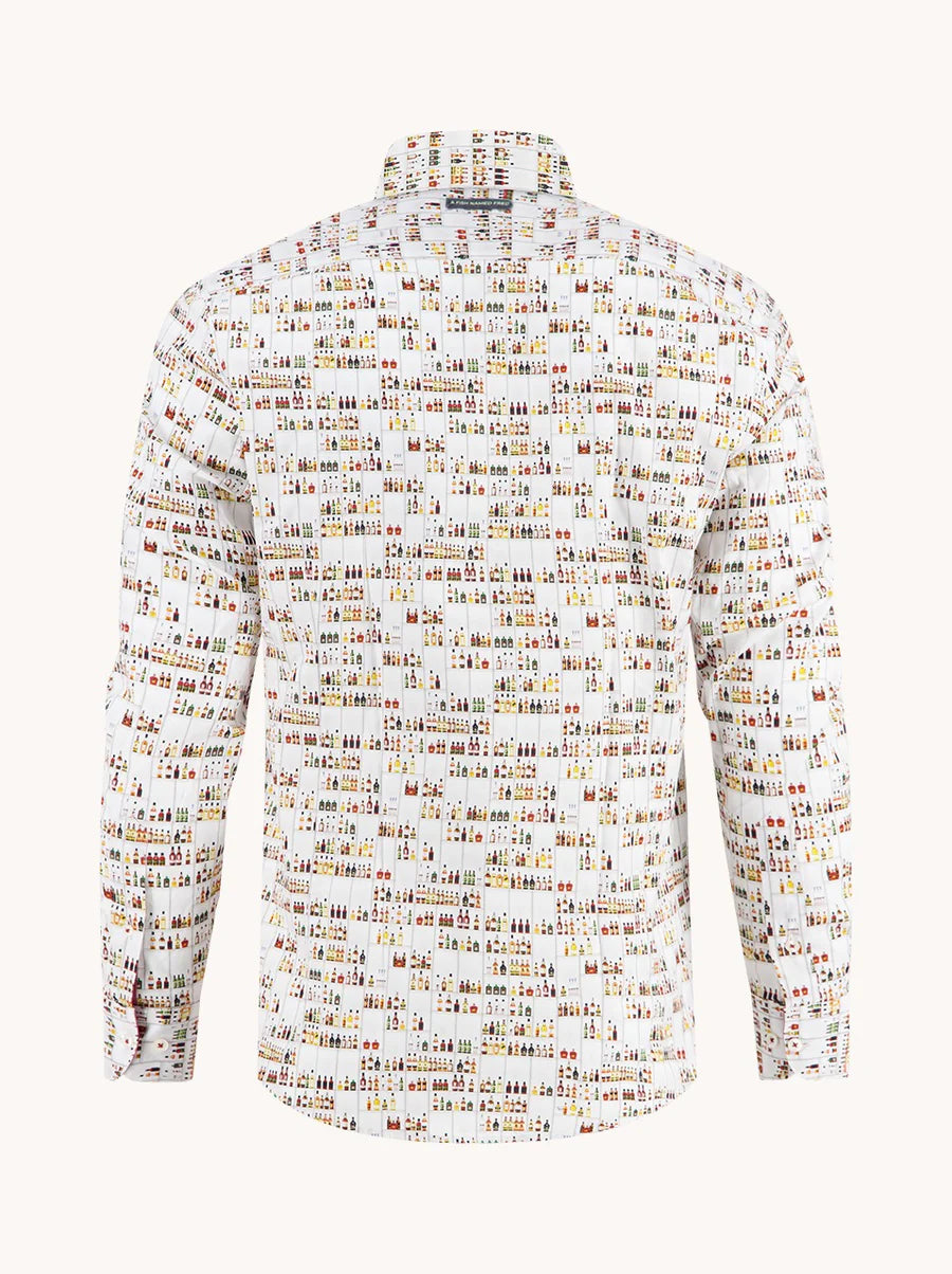 A Fish Named Fred Shirt Liquor Store 32.006 Off White