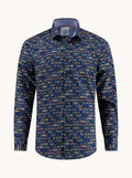 A Fish Named Fred Shirt Liquor Store 32.006 Navy