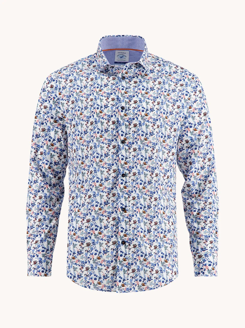 A Fish Named Fred Shirt Shirt Pheasant 32.014 Multicolor Blue