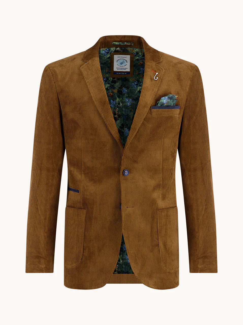 A Fish Named Fred Blazer Rib 32.112 Chocolate Brown