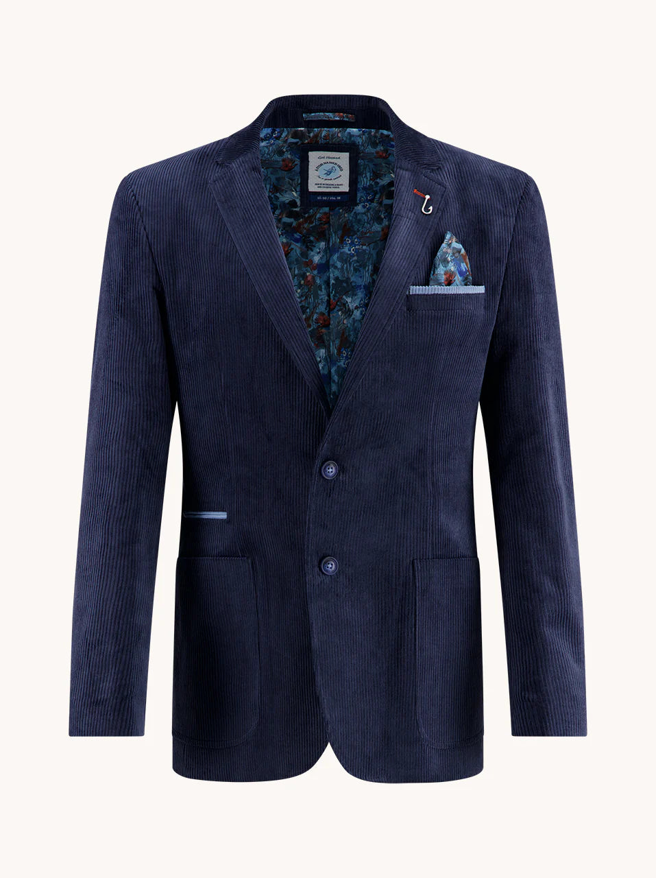 A Fish Named Fred Blazer Rib 32.112 Navy