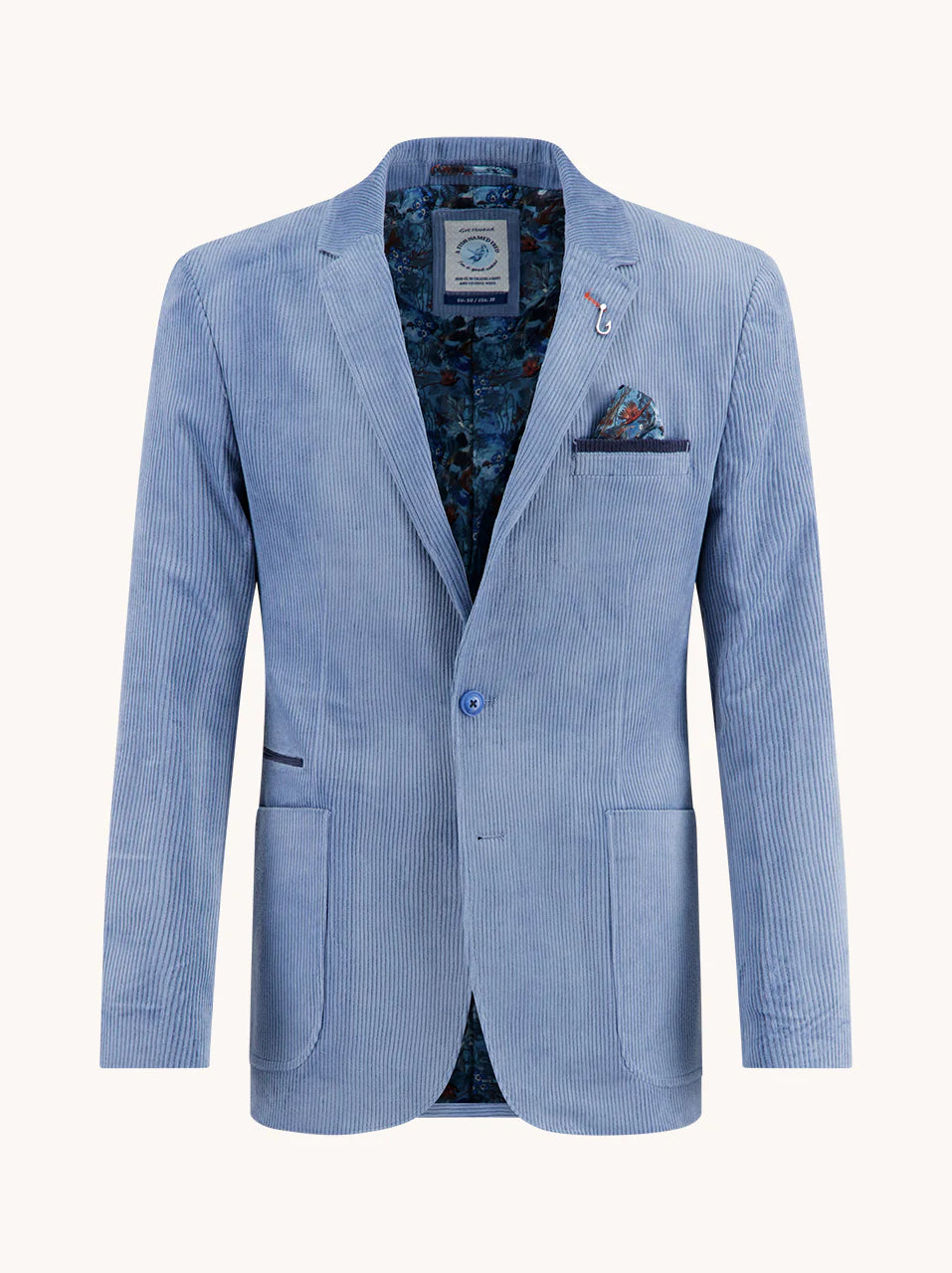 A Fish Named Fred Blazer Rib 32.112 Jeans Blue