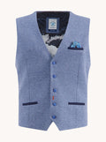 Мъжки елек A Fish Named Fred Waistcoat Pique 32.134