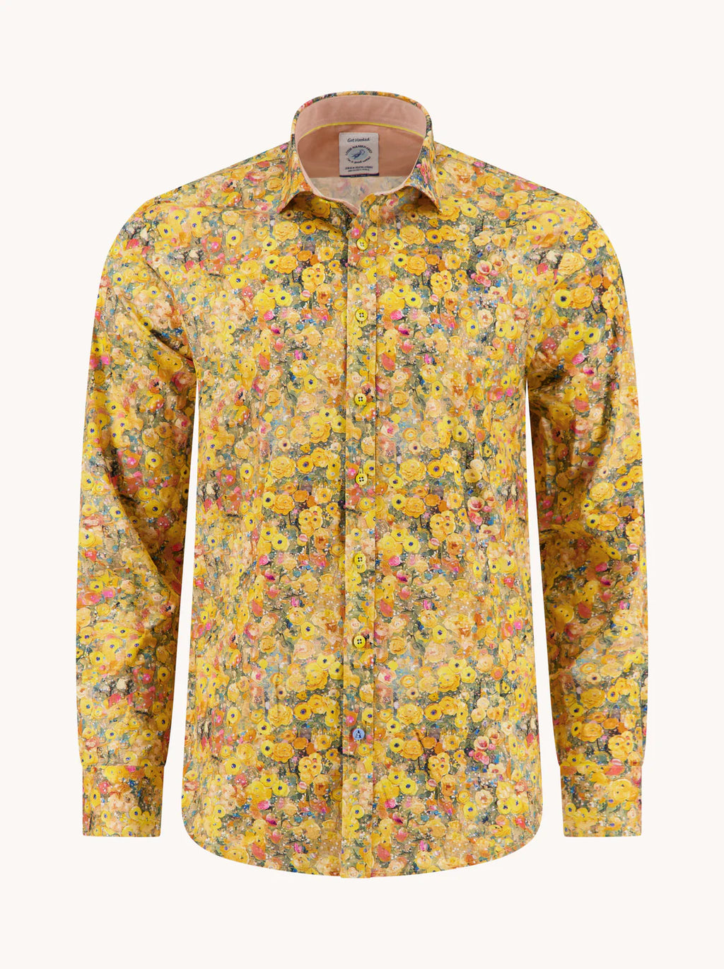 A Fish Named Fred Shirt Klimt Flower Yellow