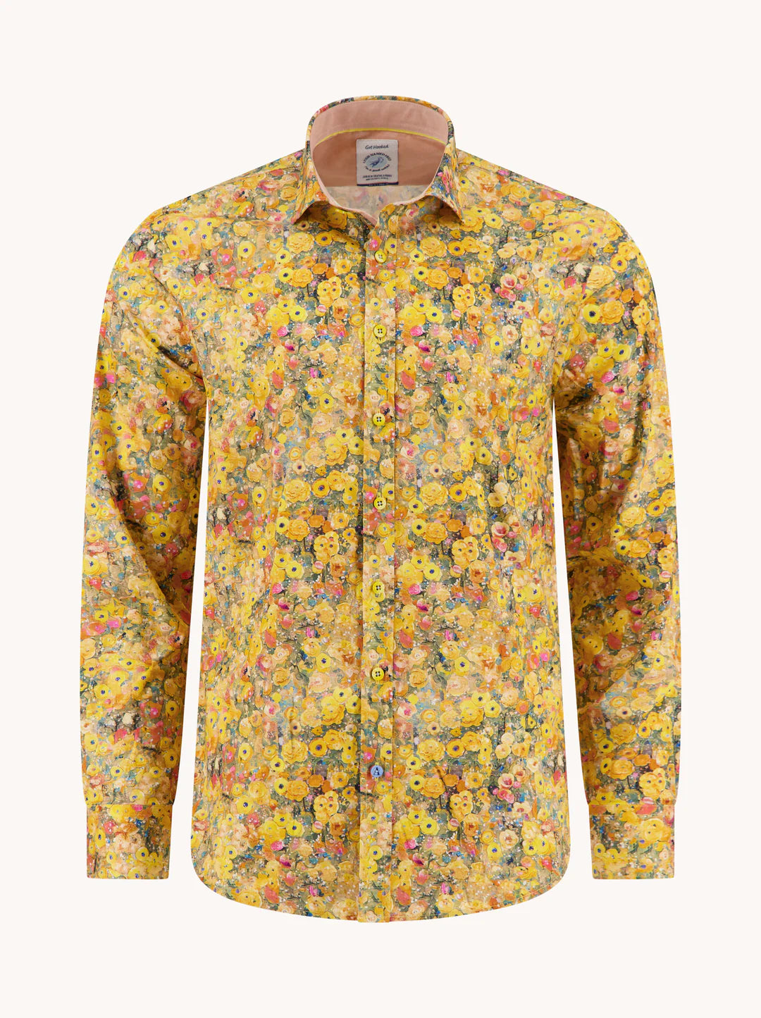 A Fish Named Fred Shirt Klimt Flower Yellow