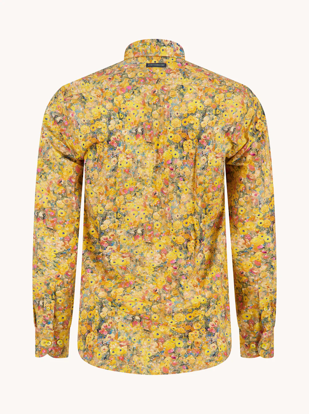 A Fish Named Fred Shirt Klimt Flower Yellow