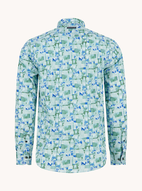A Fish Named Fred Shirt Abstract City