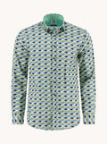 A Fish Named Fred Shirt Graphic Fish Multicolor Green