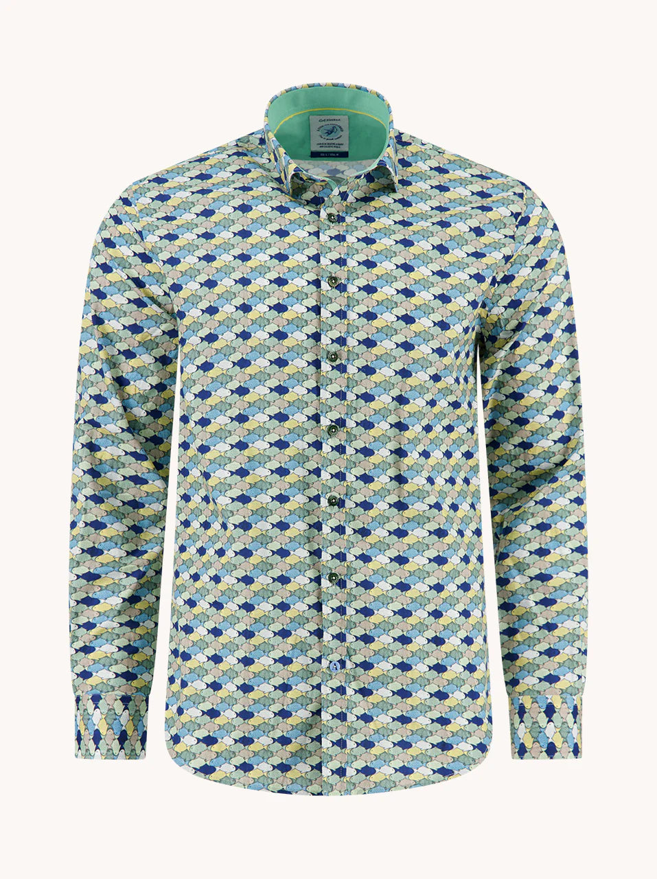 A Fish Named Fred Shirt Graphic Fish Multicolor Green