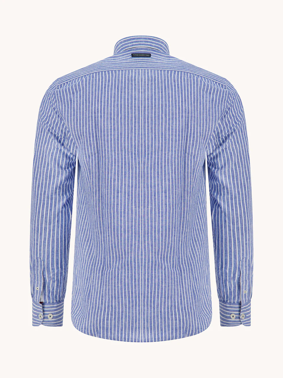 A Fish Named Fred Shirt Linen Stripe