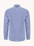 A Fish Named Fred Shirt Linen Stripe