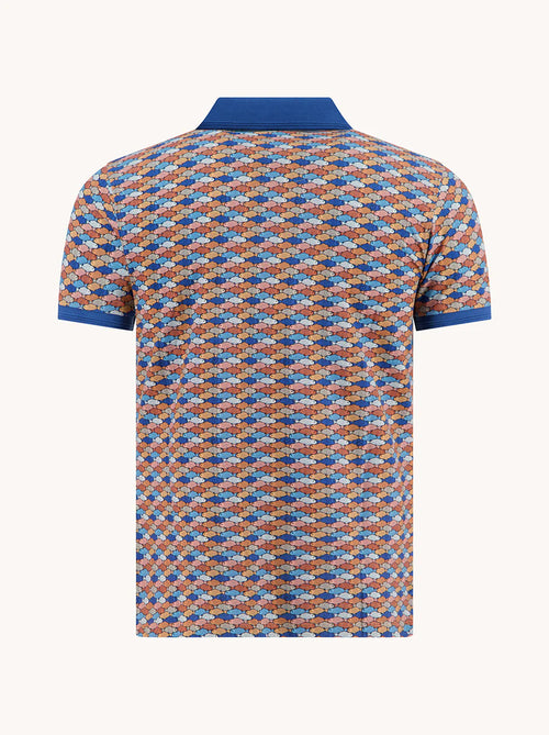 A Fish Named Fred Polo Graphic Fish Multicolor All Color