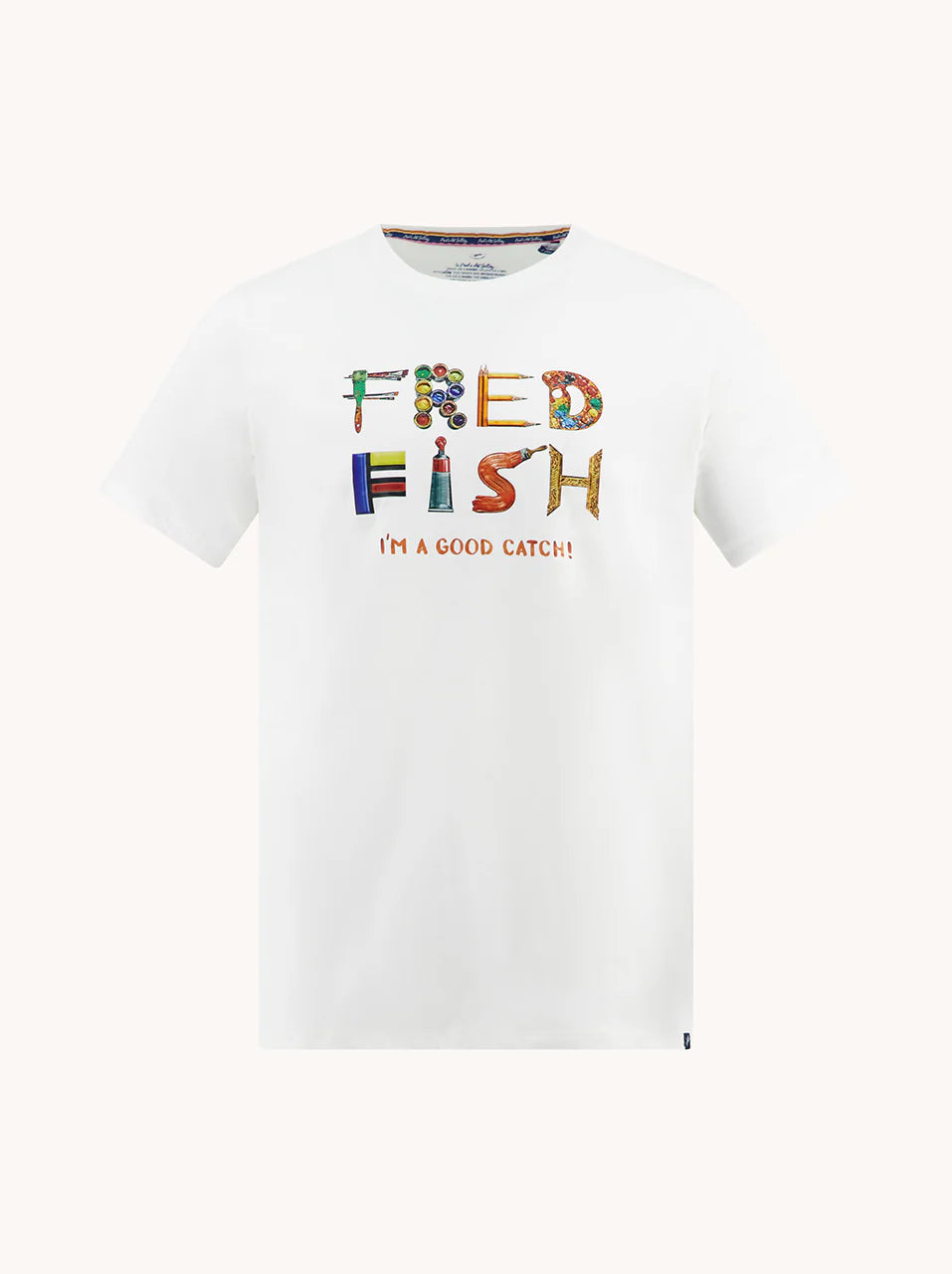 A Fish Named Fred T-shirt Fred Fish White