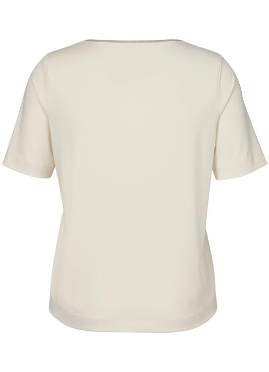 Frapp T-shirt with Lurex Band at the Neckline