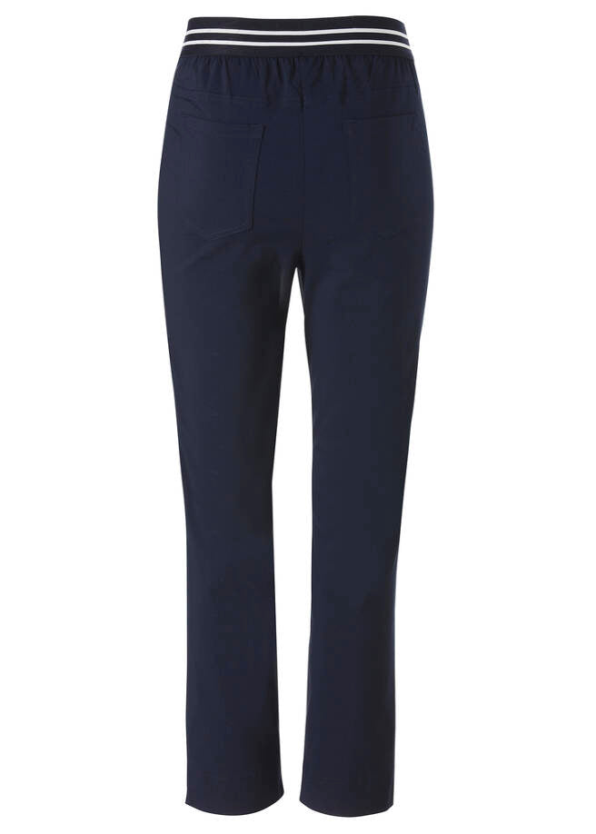 VIA APPIA DUE Фин еластичен панталон, до глезена