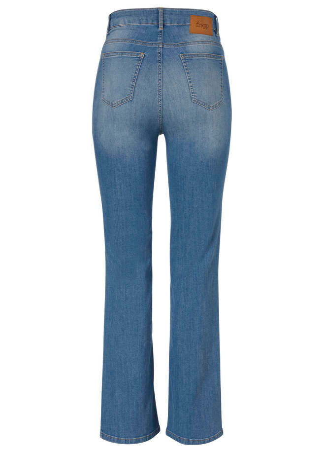 Frapp Innovative Belly Shape Jeans Mid Blue