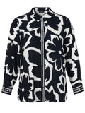 Via Appia Due Floral Print Shirt Blouse
