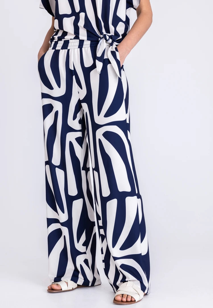 Плажни панталони Tuzzi с широки крачоли
