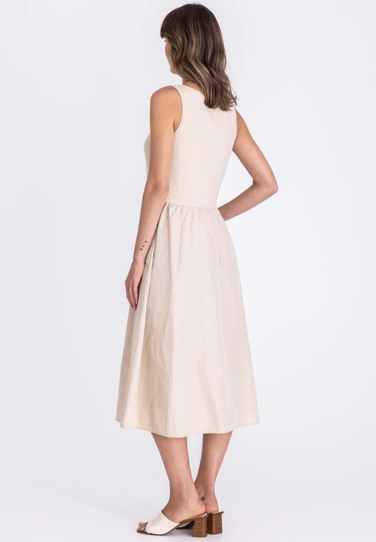 Tuzzi Golden Midi Dress